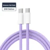 For iPhone 15 Pro Max Charger Fast Charging Nylon Braided USBC to C Charging Cable with 20W Type C Fast Charger Block for iPhone